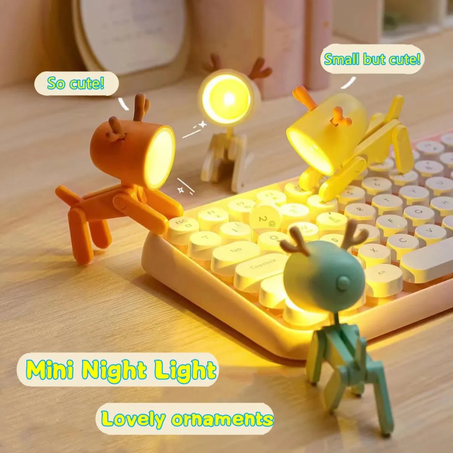 Dog Deer Lamp LED